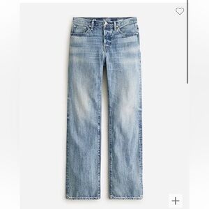 NWOT j crew Mid-rise slouchy jean in 1984 rigid